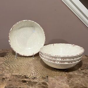 Williams Sonoma Rustic Melamine Bowl, Set/4